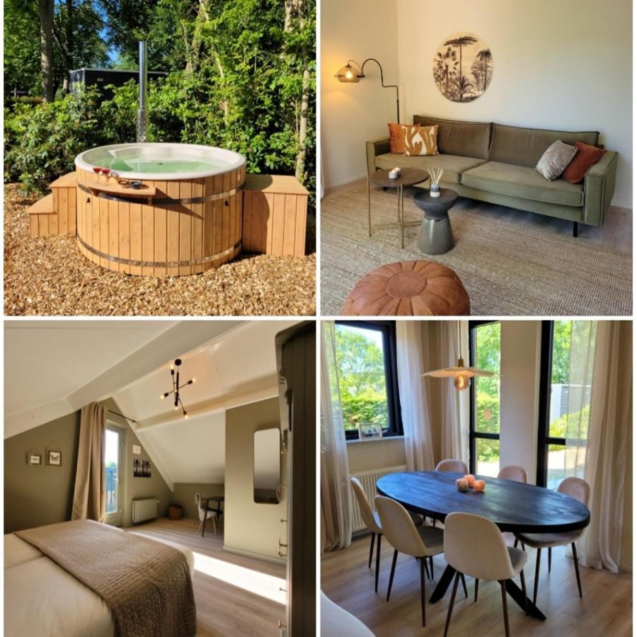 Retro Chic Wellness Met Hottub & Sauna Ewijk Exteriör bild