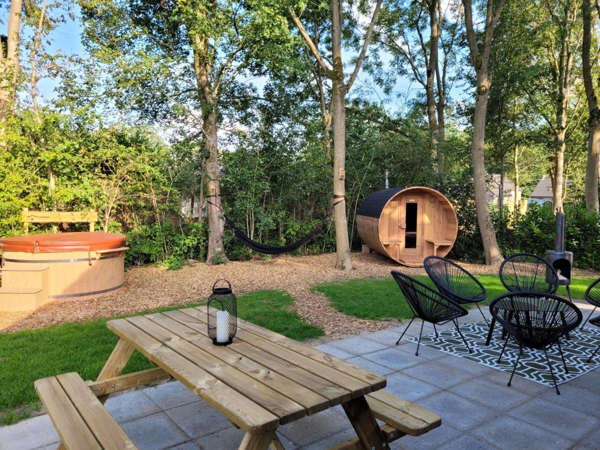 Retro Chic Wellness Met Hottub & Sauna Ewijk Exteriör bild